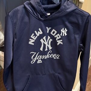Majestic Navy New York Yankees Hoodie